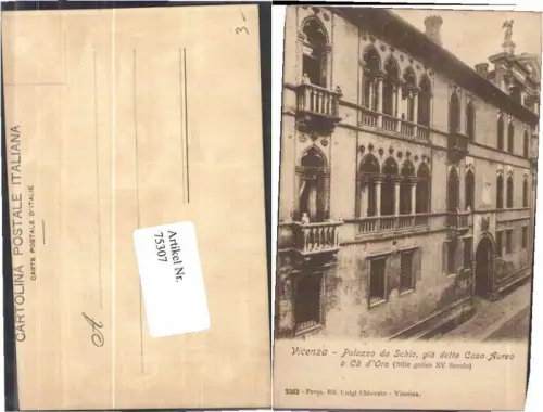 75307,Vicenza Palazzo da schio casa Aurea