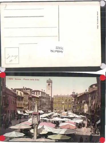 75322,Verona Piazza delle Erbe 1915
