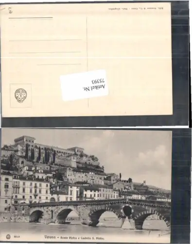 75393,Verona Ponte Oietra Castello