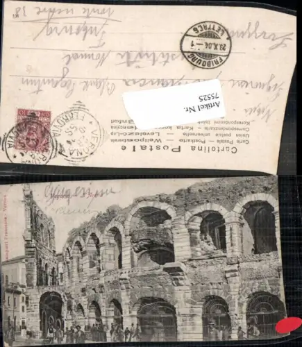 75525,Verona Arena Leute 1904