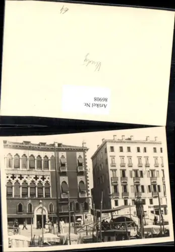 86908,Foto AK aus Venezia Venedig Veneto