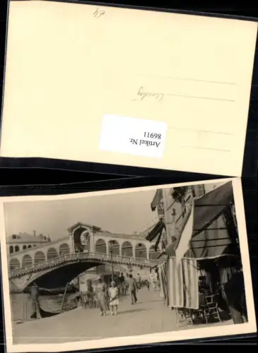 86911,Foto AK aus Venezia Venedig Veneto