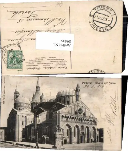 89535,Padova Chiesa del santo