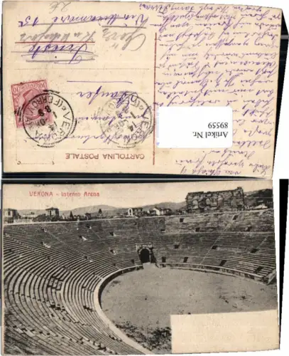 89559,Verona Römische Arena 1900