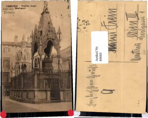 89605,Verona Tombe degli scaligleri