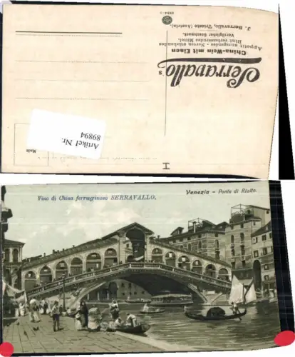 89894,Venezia Ponte di Rialto Boote Leute