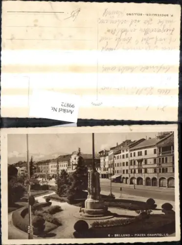 99872,Veneto Belluno Piazza Campitello
