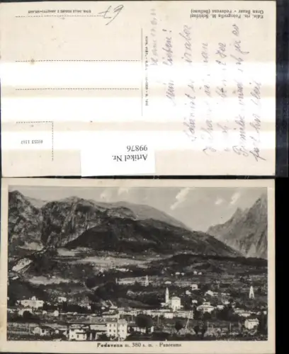 99876,Veneto Pedavena Panorama
