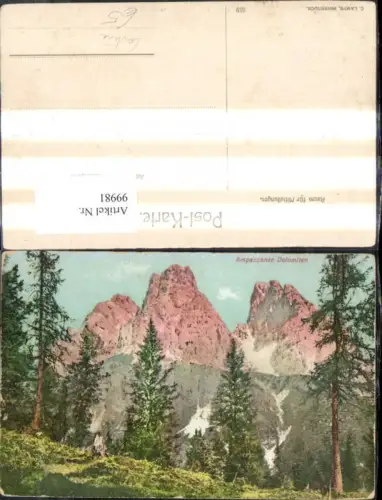 99981,Veneto Ampezzaner Dolomiten Cortina d’Ampezzo