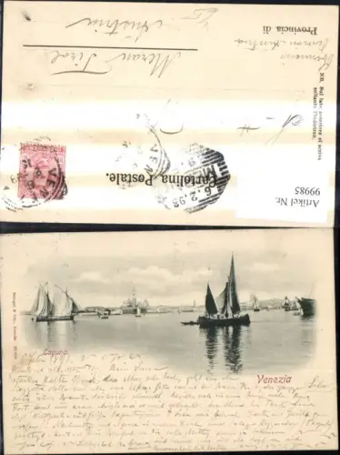 99985,Veneto Venezia Venedig Laguna Segelboote Boote pub Stengel Co 11564