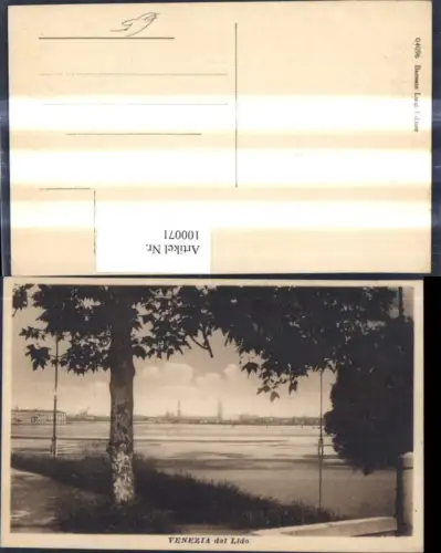 100071,Veneto Venezia Venedig dal Lido