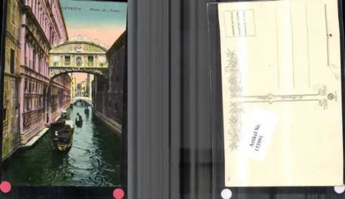 153991,Venezia Ponte del Sospiri Veneto
