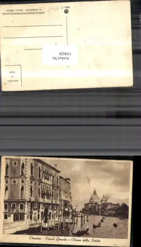 154028,Venezia Canal Grande e Chiesa della Salute Veneto