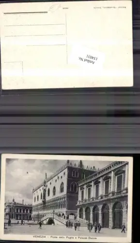 154031,Venezia Ponte della Paglia e Palazzo Ducale Veneto