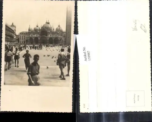 159987,Foto Ak Veneto Venezia Venedig Markusplatz