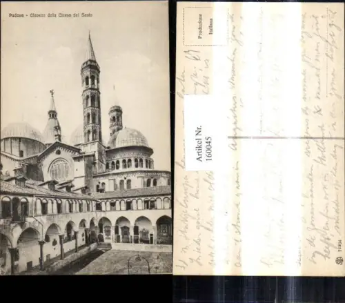 160045,Veneto Padova Padua Chiostro della Chiesa del Santo