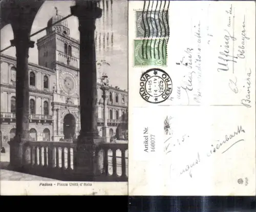 160077,Veneto Padova Piazza Unita d Italia