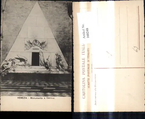 160248,Veneto Venezia Venedig Monumento a Canova