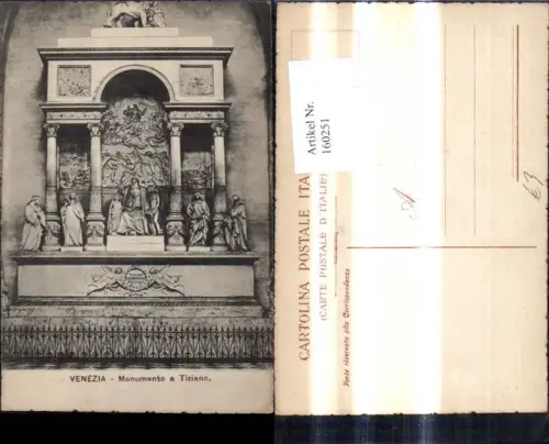 160251,Veneto Venezia Venedig Monumento a Tiziano