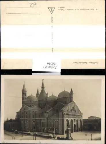 160336,Veneto Padova Basilica del Santo Kirche