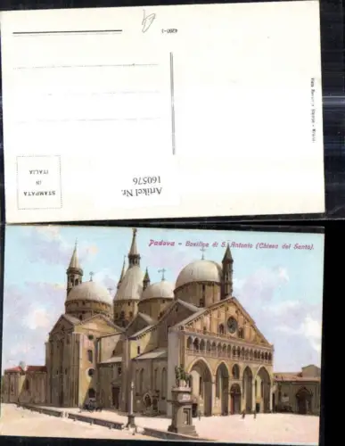 160576,Veneto Padova Basilica di S. Antonio Chiesa del Santo Kirche