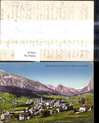 160634,Veneto Belluno Cortina d Ampezzo geg. Norden