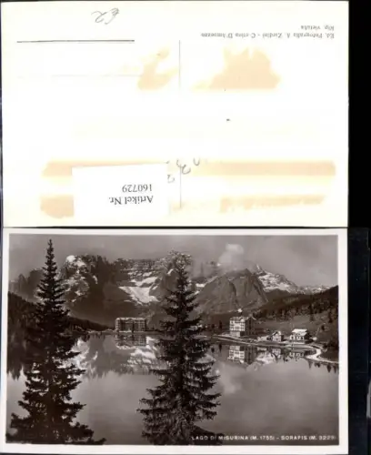 160729,Veneto Belluno Lago di Misurina Sorapis Misurinasee