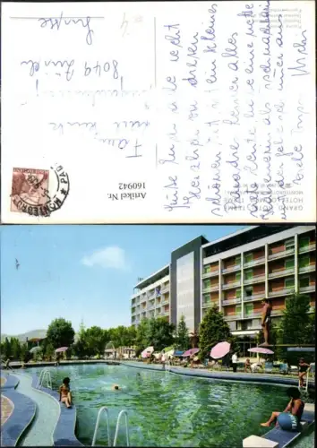 160942,Veneto Padova Montegrotte Terme Grand Hotel Terme Schwimmbad