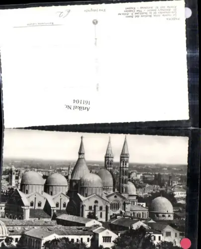 161104,Foto Ak Veneto Padova Kirche des hl. Antonius Kuppel