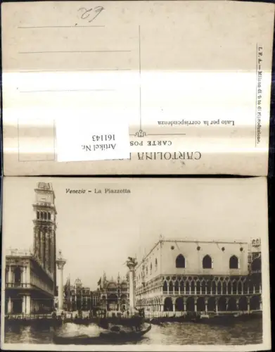 161143,Veneto Venezia Venedig La Piazzetta