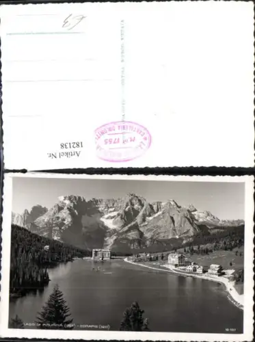 182138,Veneto Lago di Misurina Sorapis Foto Ak