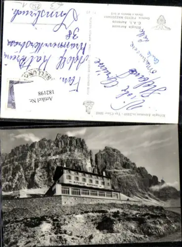 182198,Veneto Pietro Mazzorana Rifugio Auronzo Berghotel