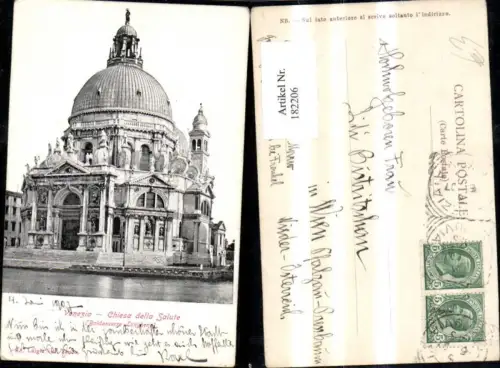 182206,Veneto Venezia Venedig Chiesa della Salute Baldassarre Longheno