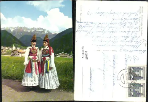 210557,Veneto Dolomiti Dolomiten Gröden Trachten