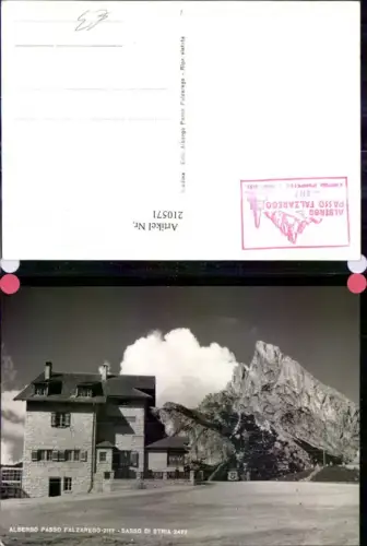 210571,Veneto Albergo Passo Falzarego Sasso di Stria