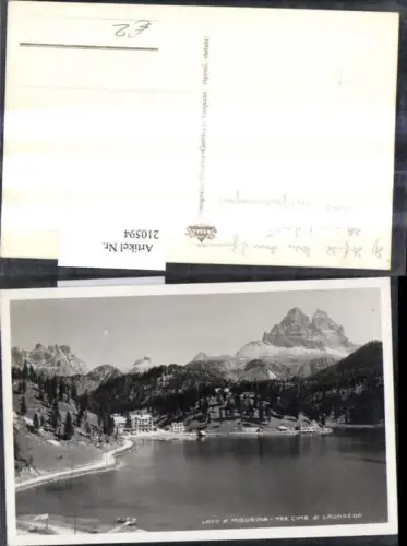 210594,Veneto Lago di Misurina Tre Cime di Lauaredo