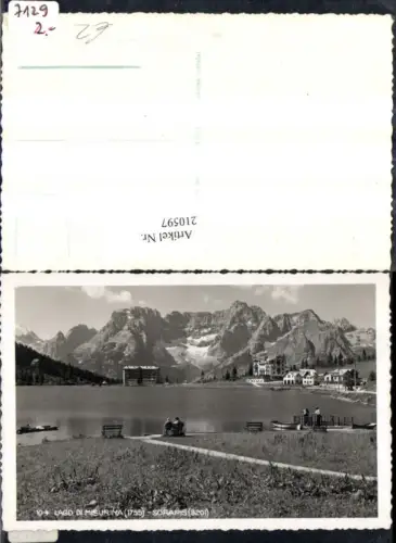 210597,Veneto Lago di Misurina Sorapis