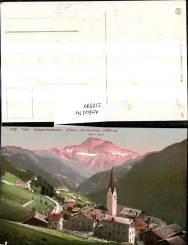 210599,Veneto Dolomitenstraße Pieve Buchenstein Totale