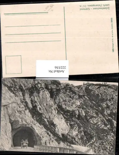 222556,Veneto Dolomitensirasse Kehrtunnel unterh. Falzaregopass b. Alleghe