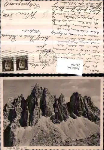 247226,Veneto Belluno Croda da Lago Bergkulisse b. Cortina d'Ampezzo