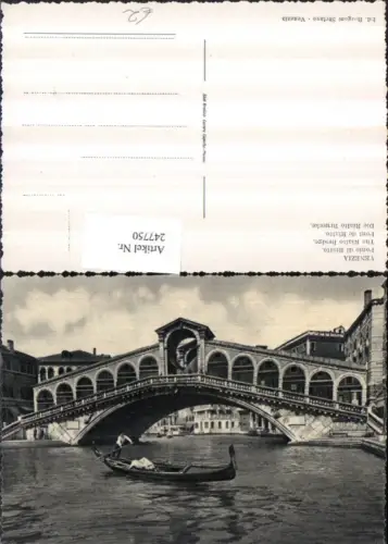 247750,Veneto Venezia Venedig Ponte di Rialto Rialtobrücke Gondel
