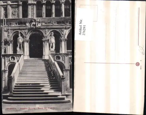 276291,Veneto Venezia Venedig Palazzo Ducale Scala d Giganti Palast Stiege