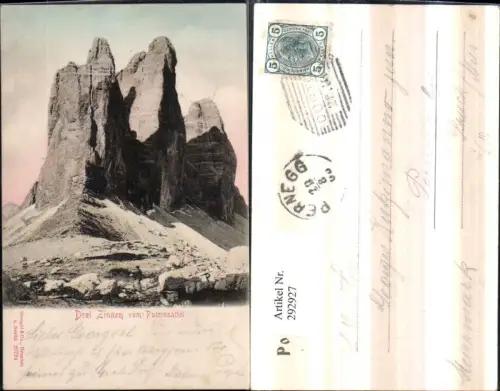 292927,Veneto Belluno Drei Zinnen b. Auronzo di Cadore pub Stengel e Co 20724