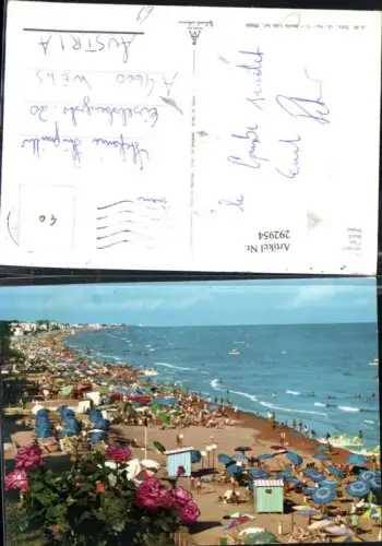 292954,Veneto Venezia Lido di Jesolo Spiaggia Strand Strandleben