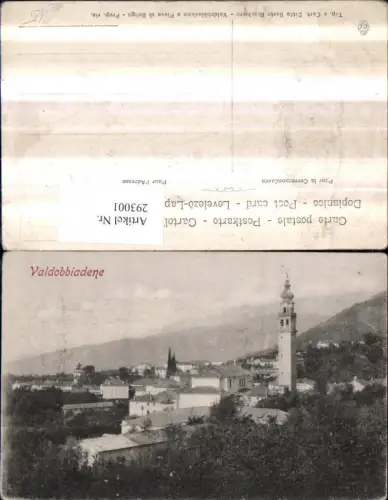 293001,Veneto Treviso Valdobbiadene Totale Turm