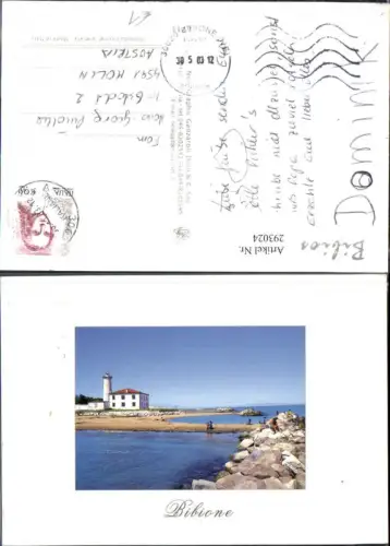 293024,Präge Passepartout Veneto Venezia Bibione Motiv Leuchtturm