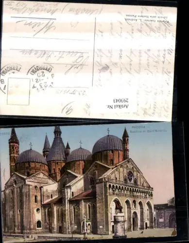 293043,Veneto Padova Basilica di Sant Antonio Kirche Denkmal