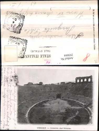 293044,Veneto Verona Interno dell Arena