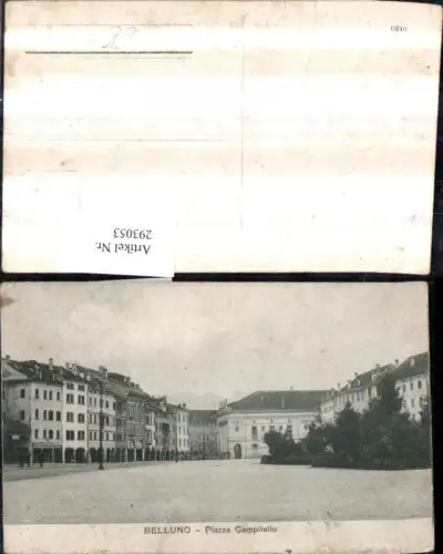 293053,Veneto Belluno Piazza Campitello Straßenansicht