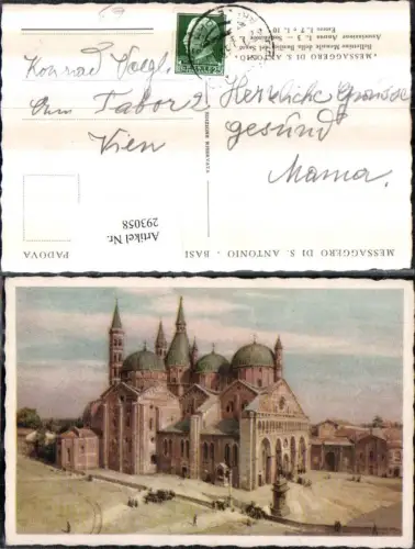 293058,Veneto Padova Basilica del Santo Kirche m. Denkmal